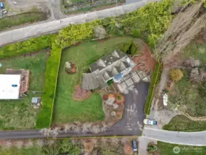 Aerial view-Property lines are approximate