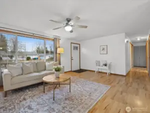 Bedrooms down the hall