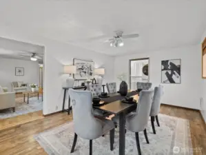 Bonus room  Living room to the left   3/4 Bathroom and laundry in back