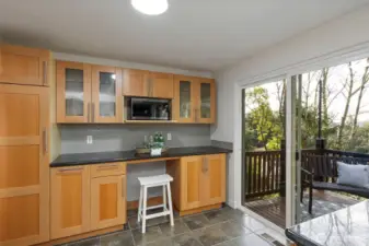 More cabinetry in the kitchen! Plenty of storage!