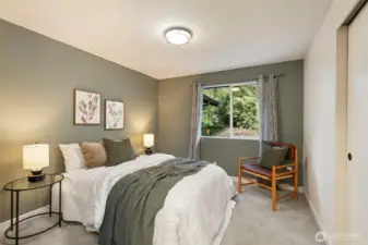 Bedroom #2 on main level.