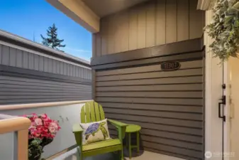 Private covered entry