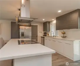 Kitchen area overview