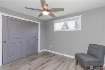 View from bedroom or office