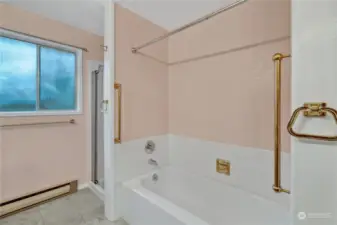 Full Bath w/Tub & seperate shower