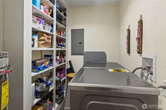 Indoor Laundry Room