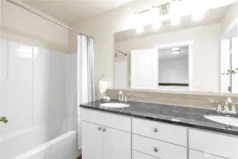 Primary bathroom.