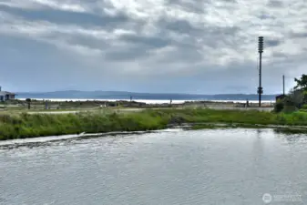 Views are protected because you are looking over the canal entrance