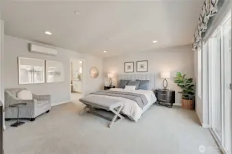 Extra Large Primary Suite with Air Conditioning for Perfect Temps Year Round