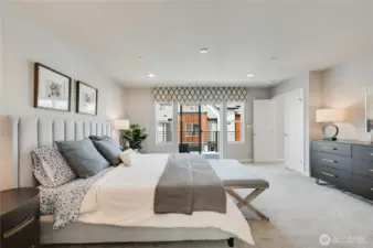 King Size Bed with Loads of Extra Space - You'll Never Feel Crowded Here