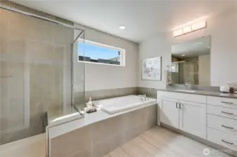 Private Even with the Large Window Allowing for Loads of Natural Lighting on the Cloudiest of Days