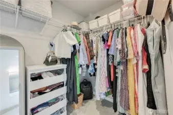 Primary Walk in Closet