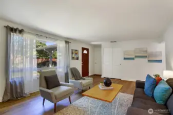 Fresh paint and new flooring throughout the home makes it--Move in Ready!