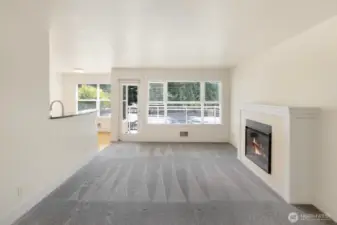 Wall of window filling your living space with light