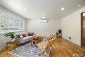 A welcoming and spacious front room