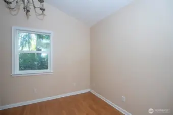 Studio bedroom suite.