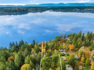 Everyone loves western exposure and brilliant sunsets behind the Olympics.