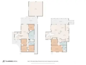 Floor plan. Buyer to verify floor plans, not meant to represent exact dimensions.