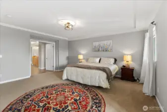 Upstairs Large Primary Bedroom