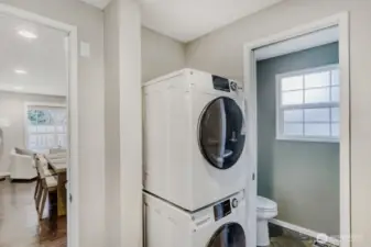 Mud room with 1/2 bath