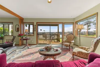 Lower level family room