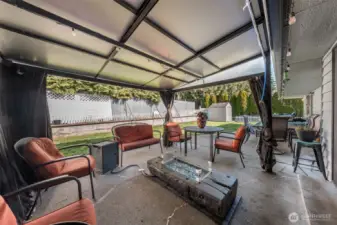 Covered patio