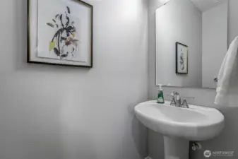 Half Bathroom main floor