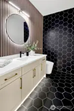 Hall bathroom