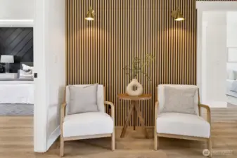 Hall reading area