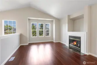 Living Room newly painted interior