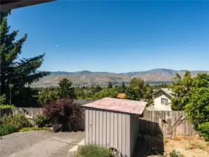 View from dining room