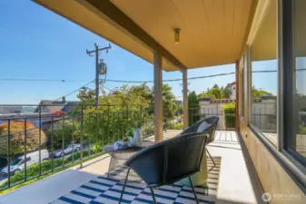 Your private covered deck is a great spot to watch the fireworks on both the 4th of July and New Year's Eve!