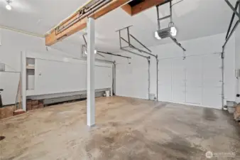 With 3 spaces in the garage and a large driveway, there is plenty of parking for your cars, boat and trailer, and golf cart.