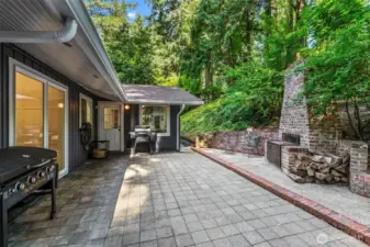Private Back Patio