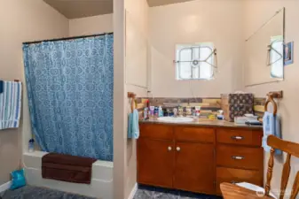 main floor bathroom