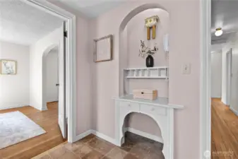 Timeless built-ins and details throughout