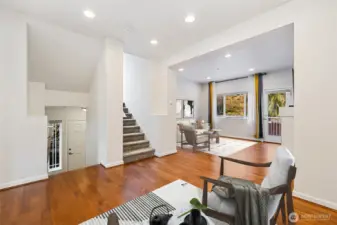 Stairway to Main floor
