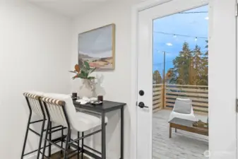 Kitchen Eating Space