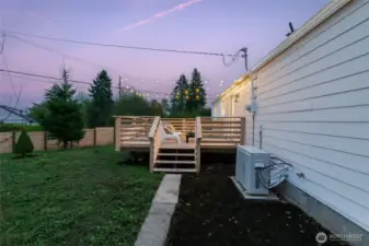 Back Deck / Back Entrance