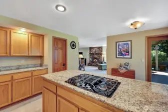 Plenty of preparation space, ton of cupboards and cabinets. (2) Pantries!