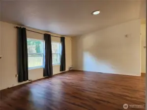 Large living room, central to all the action