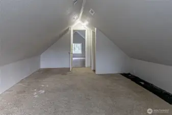 Finished attic
