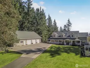 Welcome to 528 Wayne’s Ridge Circle on Camano Island, the no ferry island!