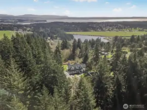 This home features an unmatched location and views on the North end of Camano Island.