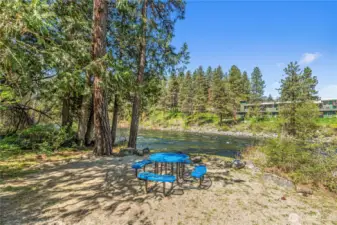 A quick walk to downtown Leavenworth