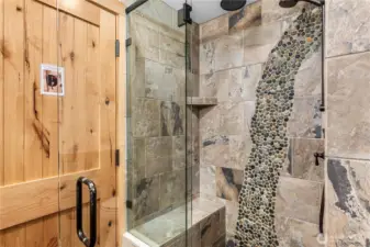 3/4 Bath on Main Floor