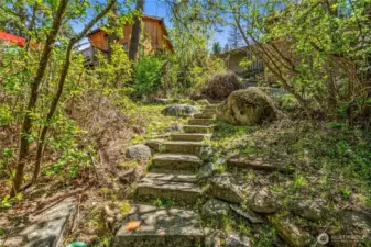 Stairs & Path to River