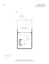 Floorplan – Penthouse Private Level, creating separation between living and retreat
