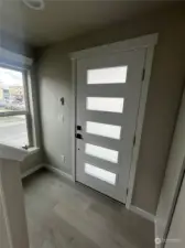 Front door landing area