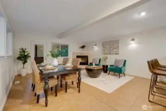 Dining area